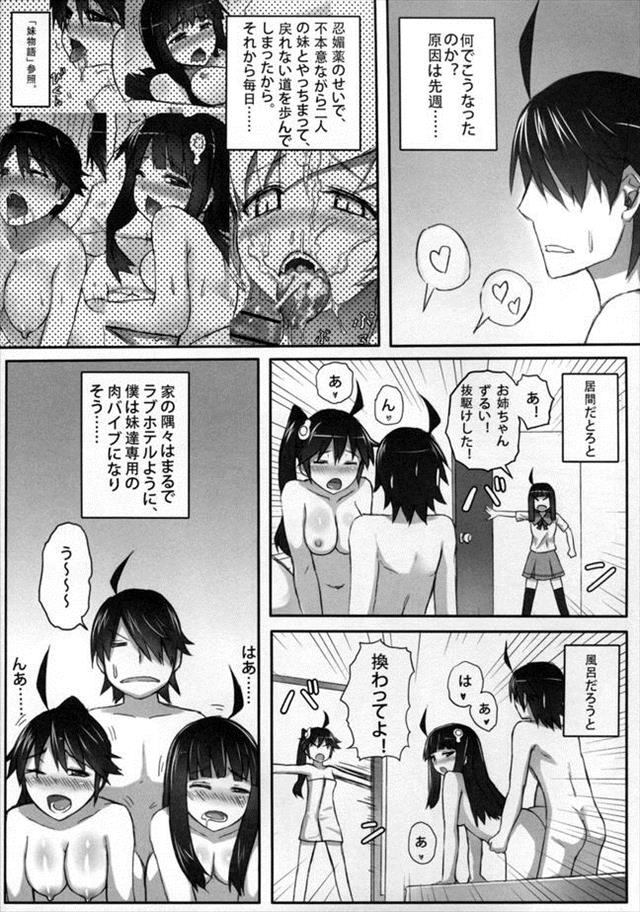 化物語 エロマンガ・同人誌4006